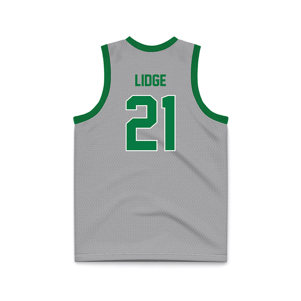 North Texas - NCAA Women's Basketball : Tionna Lidge - White Basketball Jersey-1