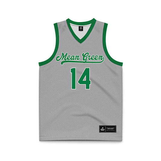 North Texas - NCAA Women's Basketball : Allison Rickman - White Basketball Jersey-0