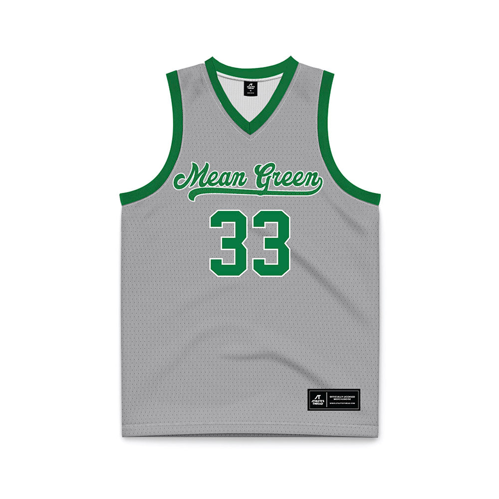 North Texas - NCAA Women's Basketball : Jaelyn Talley - White Basketball Jersey