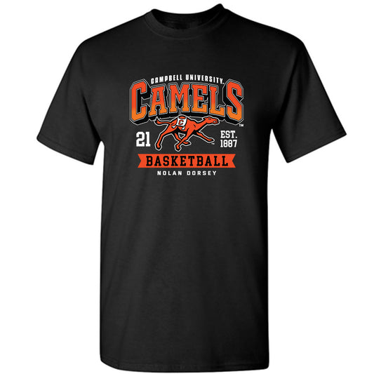 Campbell - NCAA Men's Basketball : Nolan Dorsey - Classic Fashion Shersey T-Shirt-0