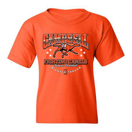 Campbell - NCAA Women's Basketball : Mikayla Taborn - Classic Fashion Shersey Youth T-Shirt