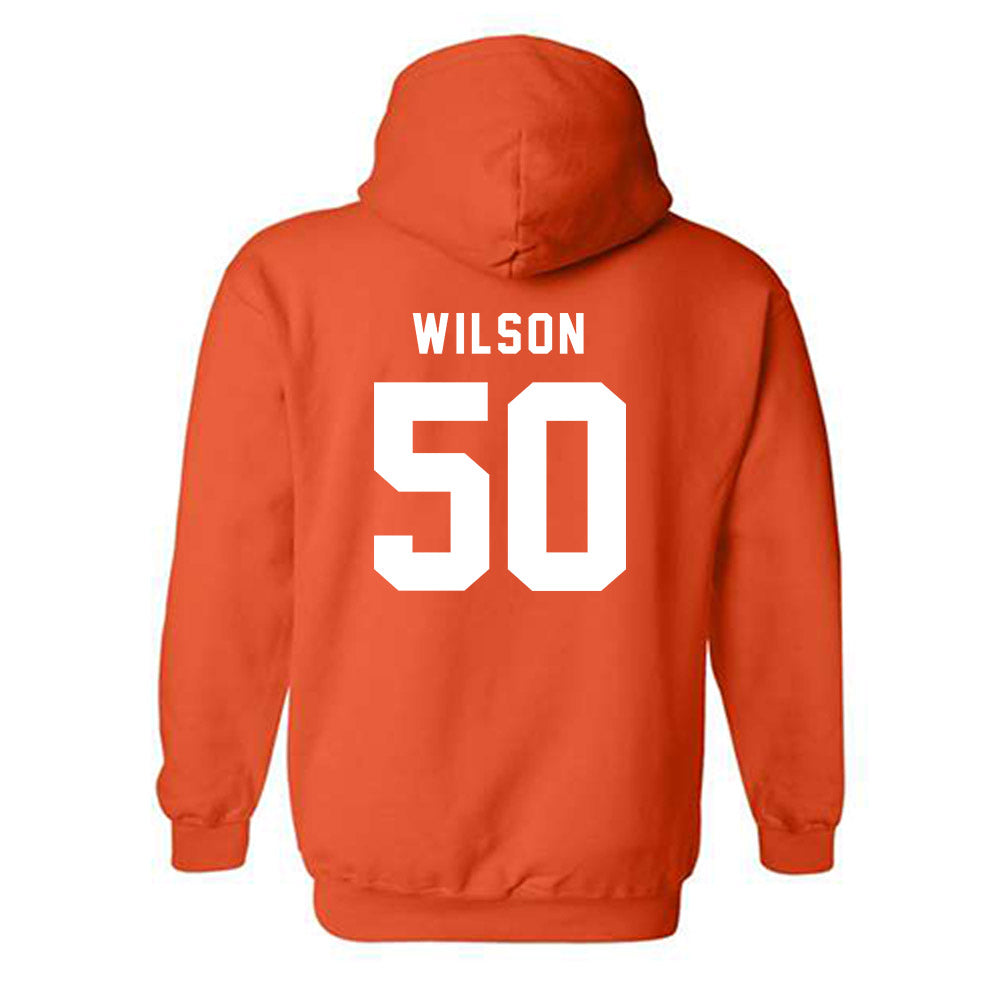 Campbell - NCAA Football : A'mari Wilson - Classic Shersey Hooded Sweatshirt-1