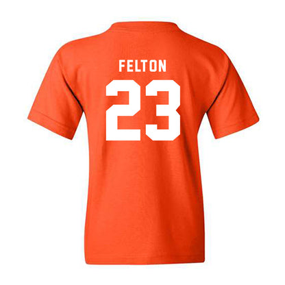 Campbell - NCAA Women's Basketball : Jasmine Felton - Classic Shersey Youth T-Shirt-1