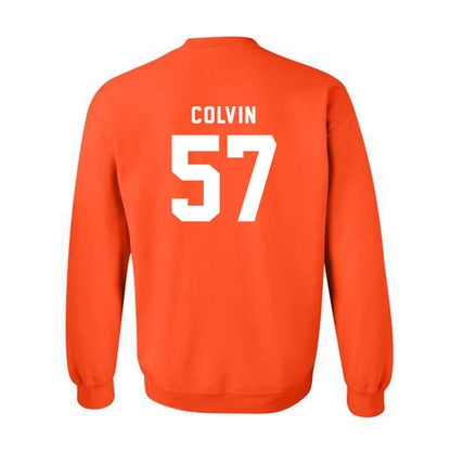 Campbell - NCAA Football : Jayden Colvin - Classic Shersey Crewneck Sweatshirt-1