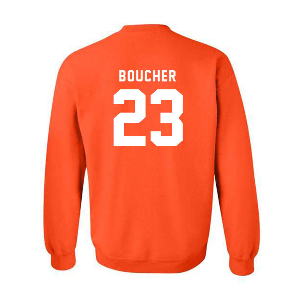 Campbell - NCAA Women's Soccer : Caitlyn Boucher - Classic Shersey Crewneck Sweatshirt-1