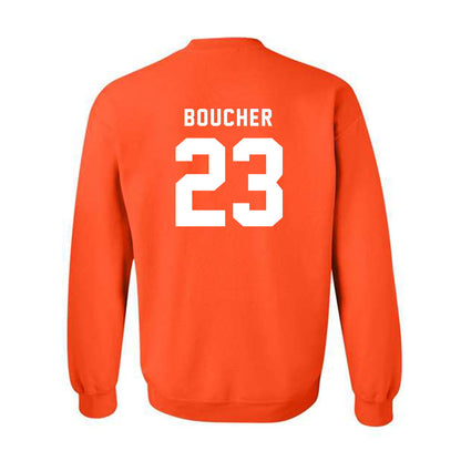 Campbell - NCAA Women's Soccer : Caitlyn Boucher - Classic Shersey Crewneck Sweatshirt-1