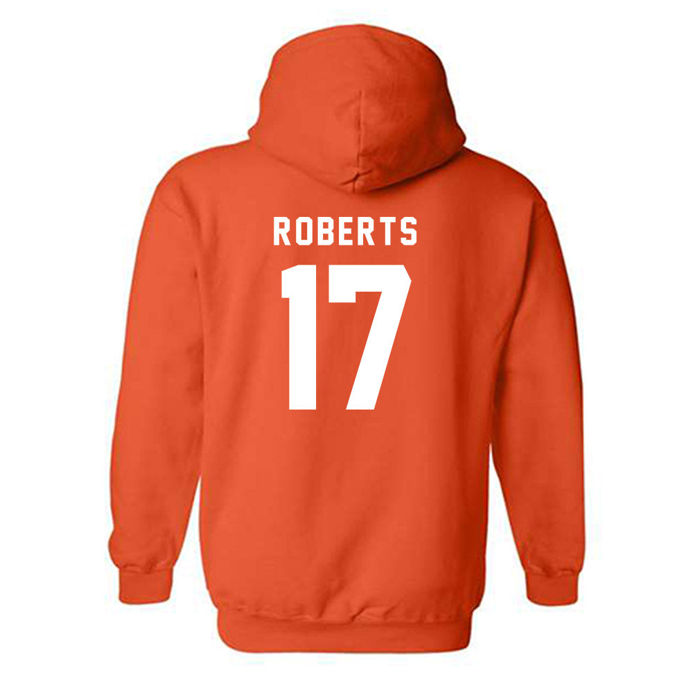 Campbell - NCAA Baseball : Jackson Roberts - Classic Shersey Hooded Sweatshirt-1