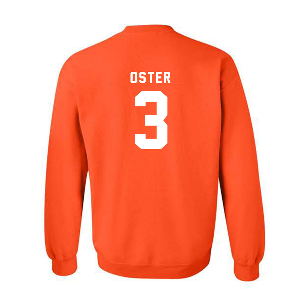 Campbell - NCAA Baseball : Jonah Oster - Classic Shersey Crewneck Sweatshirt-1