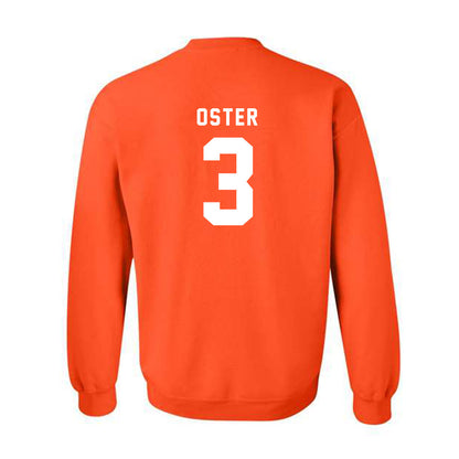 Campbell - NCAA Baseball : Jonah Oster - Classic Shersey Crewneck Sweatshirt-1