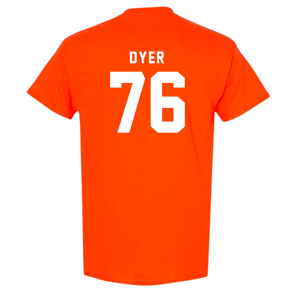 Campbell - NCAA Football : Mahlon Dyer - Classic Shersey T-Shirt-1