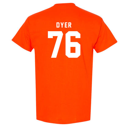 Campbell - NCAA Football : Mahlon Dyer - Classic Shersey T-Shirt-1