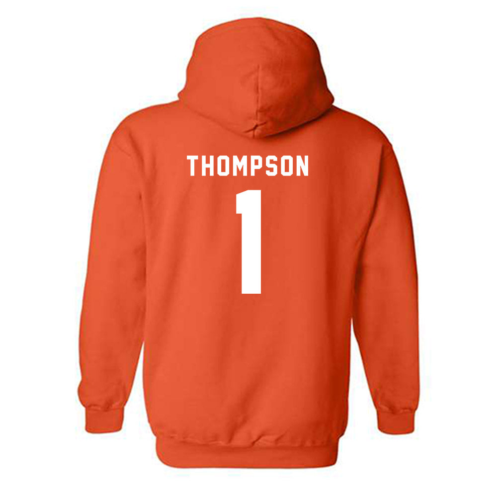 Campbell - NCAA Baseball : Dalen Thompson - Classic Shersey Hooded Sweatshirt-1