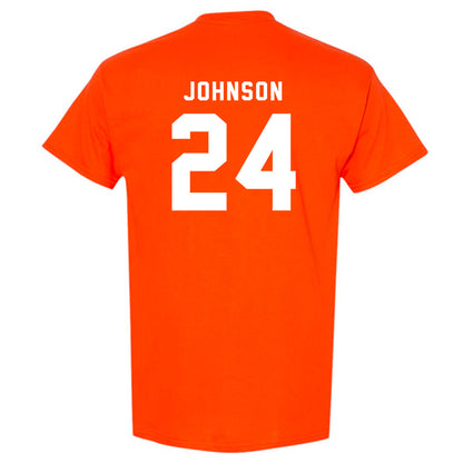 Campbell - NCAA Men's Basketball : Wesley Johnson - Classic Shersey T-Shirt-1