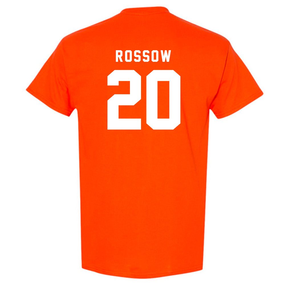 Campbell - NCAA Baseball : David Rossow - Classic Shersey T-Shirt-1