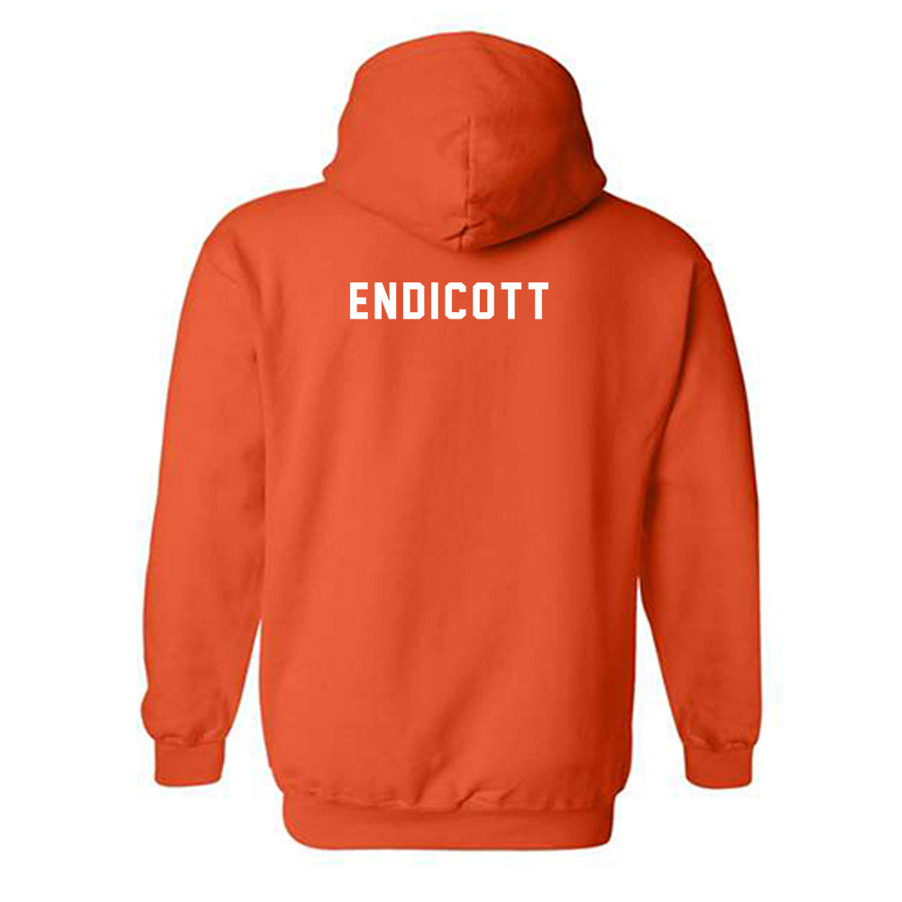 Campbell - NCAA Wrestling : Gunner Endicott - Classic Shersey Hooded Sweatshirt-1