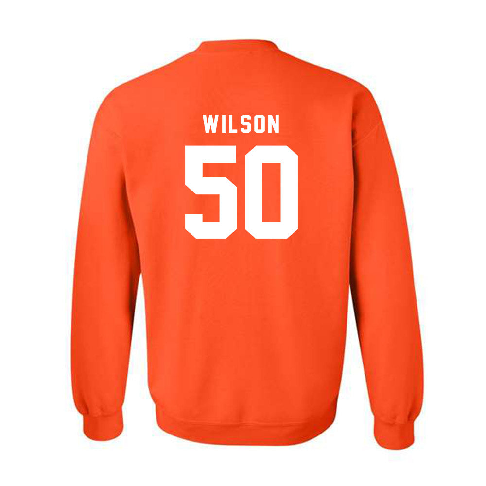 Campbell - NCAA Football : A'mari Wilson - Classic Shersey Crewneck Sweatshirt-1