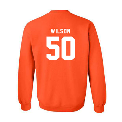 Campbell - NCAA Football : A'mari Wilson - Classic Shersey Crewneck Sweatshirt-1