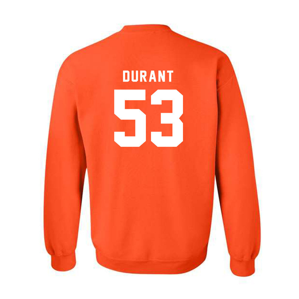 Campbell - NCAA Football : Kameron Durant - Classic Shersey Crewneck Sweatshirt-1