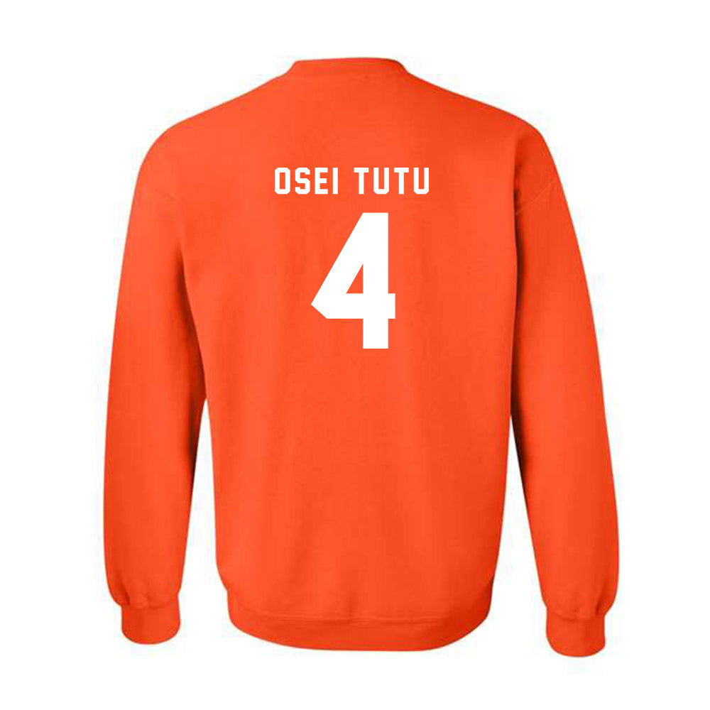 Campbell - NCAA Men's Soccer : Daniel Osei Tutu - Classic Shersey Crewneck Sweatshirt-1