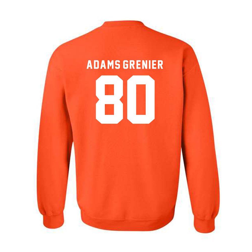 Campbell - NCAA Football : Dawson Adams-Grenier - Classic Shersey Crewneck Sweatshirt-1