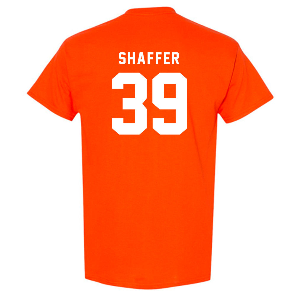 Campbell - NCAA Baseball : Braxton Shaffer - Classic Shersey T-Shirt-1