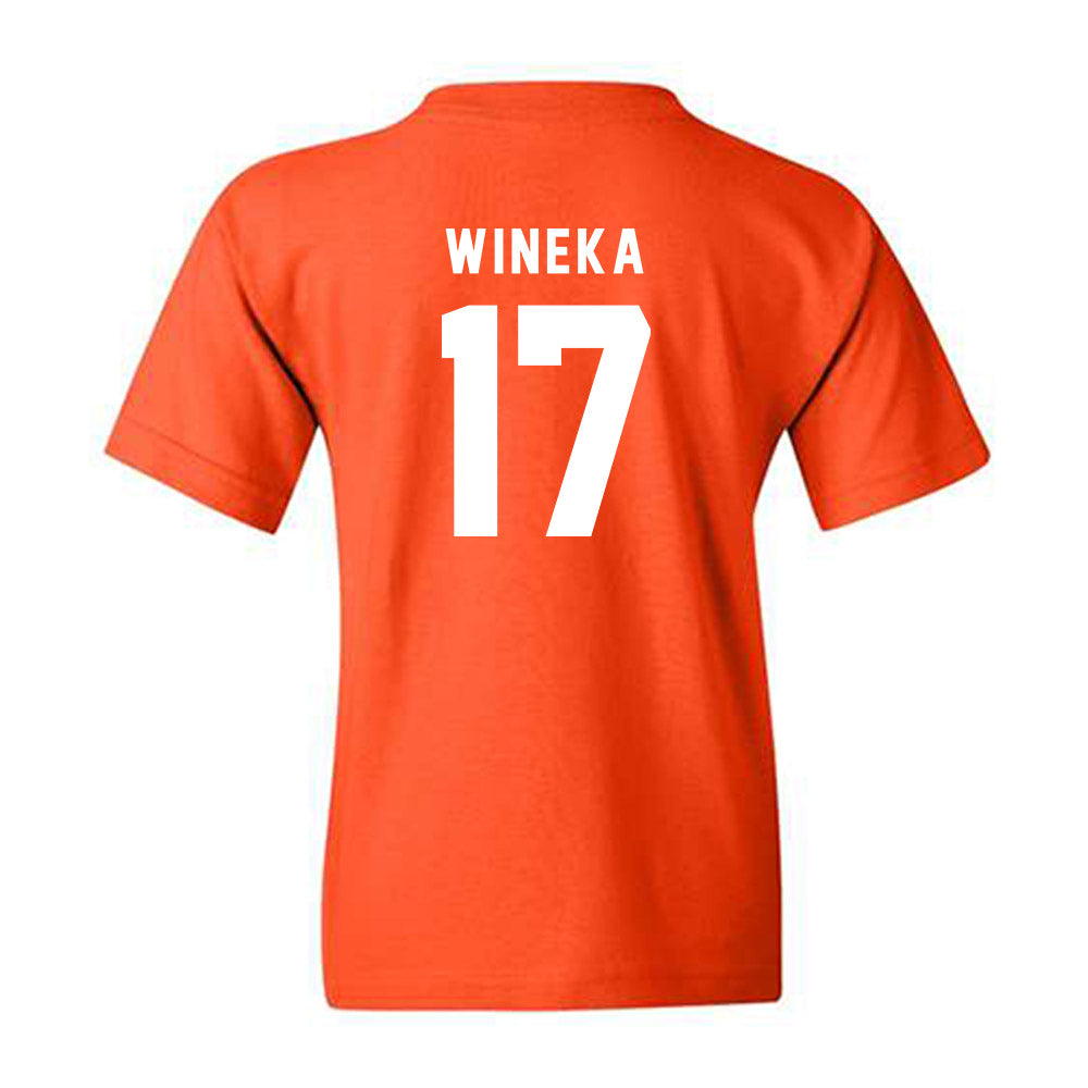 Campbell - NCAA Women's Soccer : Ella Wineka - Classic Shersey Youth T-Shirt-1