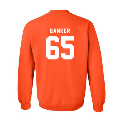 Campbell - NCAA Football : Carver Banker - Classic Shersey Crewneck Sweatshirt-1