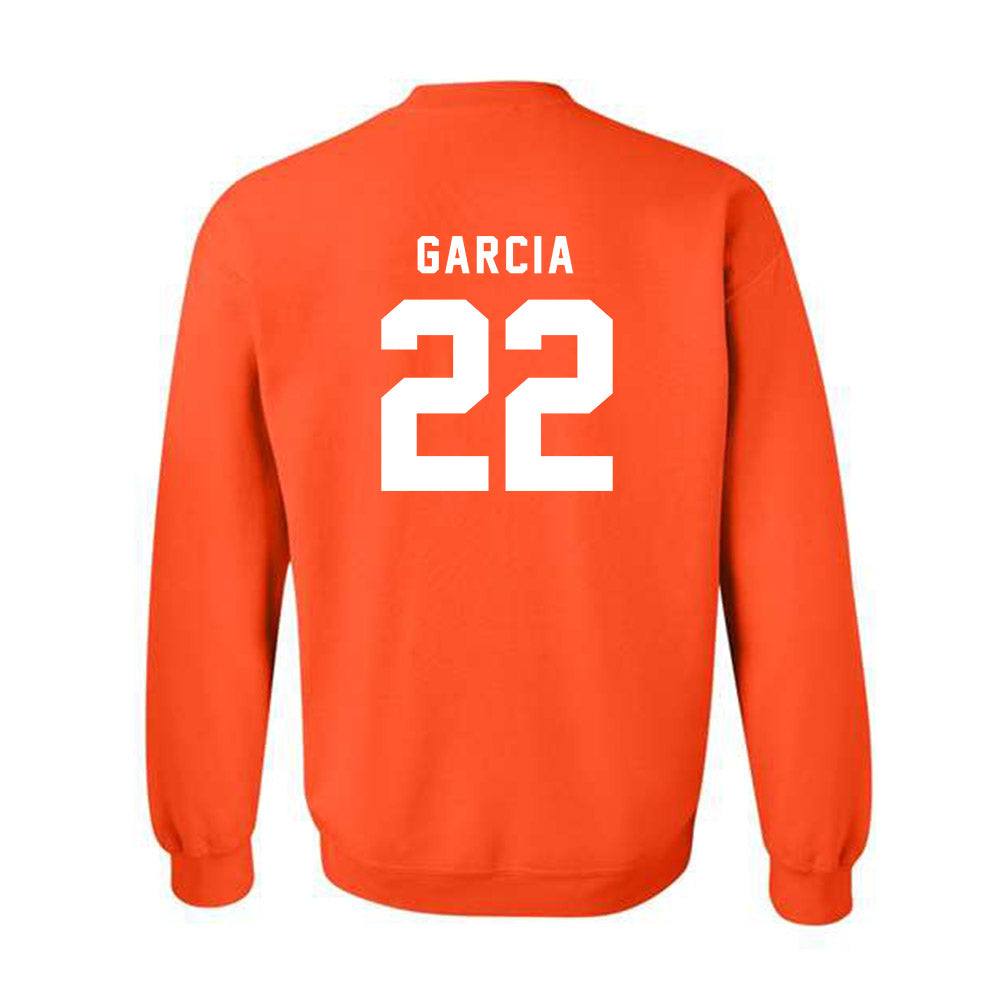 Campbell - NCAA Men's Soccer : Ronaldo Garcia - Classic Shersey Crewneck Sweatshirt-1