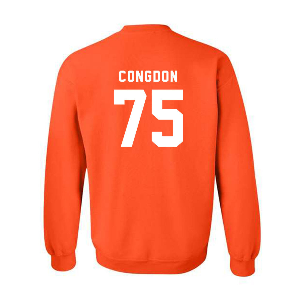 Campbell - NCAA Football : Dylan Congdon - Classic Shersey Crewneck Sweatshirt-1