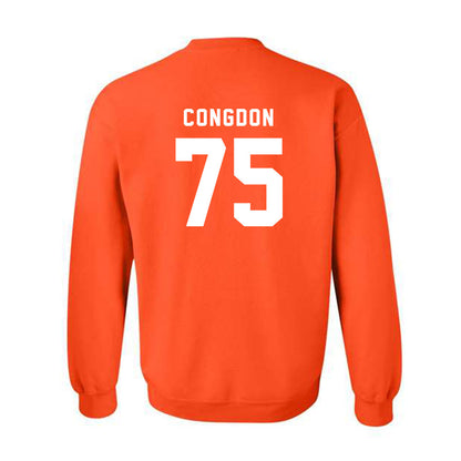 Campbell - NCAA Football : Dylan Congdon - Classic Shersey Crewneck Sweatshirt-1