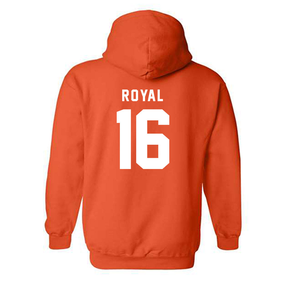 Campbell - NCAA Football : Tyquez Royal - Classic Shersey Hooded Sweatshirt-1