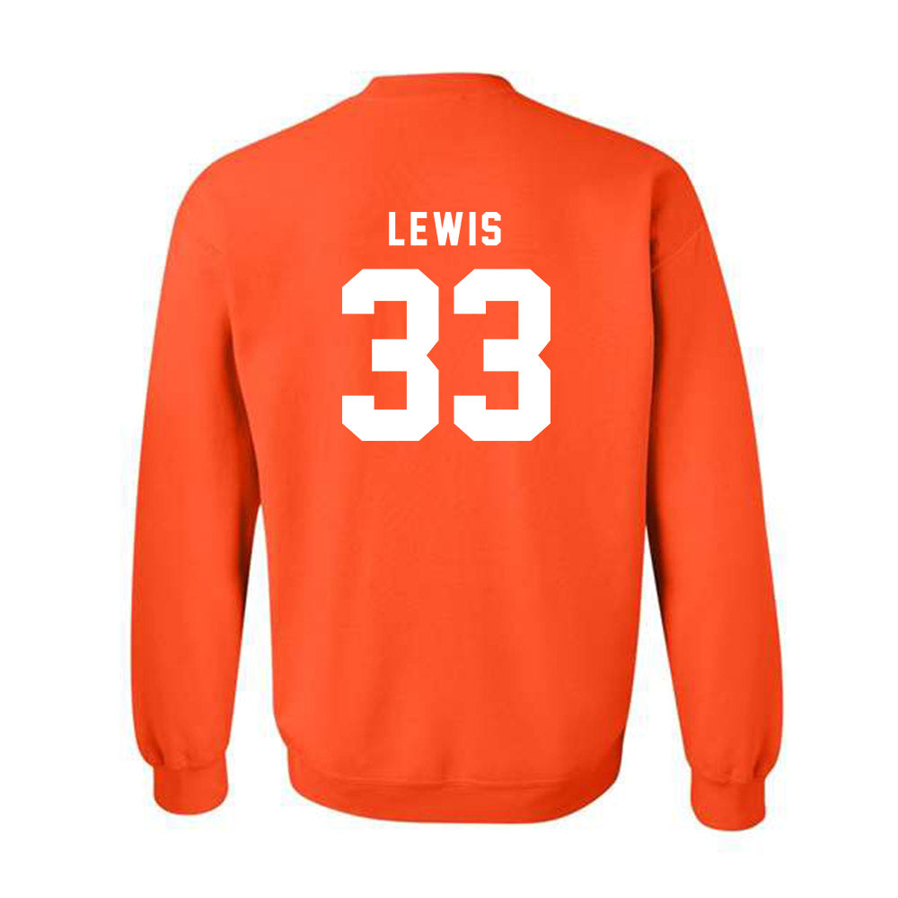 Campbell - NCAA Baseball : Harrison Lewis - Classic Shersey Crewneck Sweatshirt-1