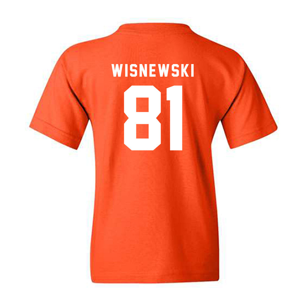 Campbell - NCAA Football : Hans Wisnewski - Classic Shersey Youth T-Shirt-1