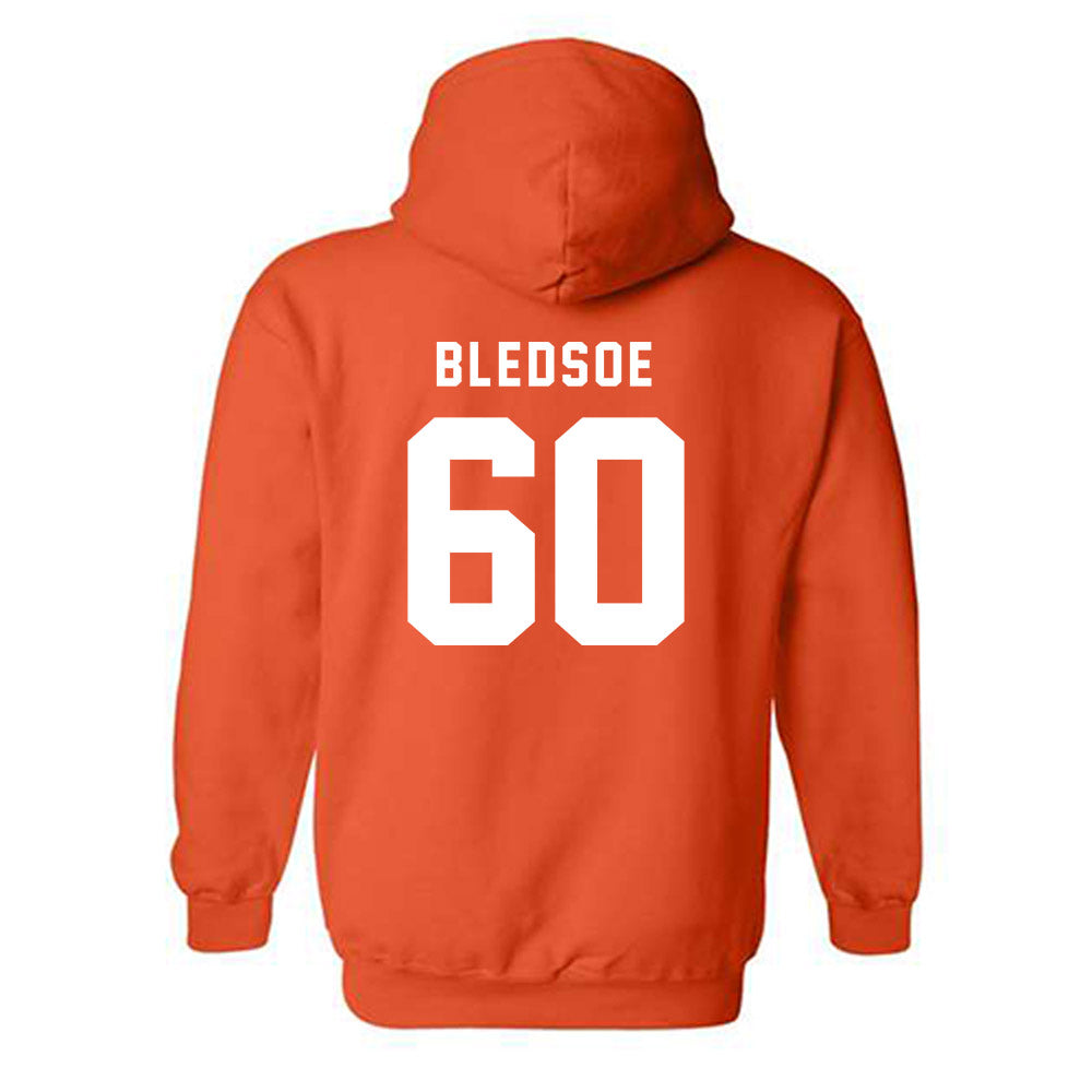 Campbell - NCAA Football : Luke Bledsoe - Classic Shersey Hooded Sweatshirt-1