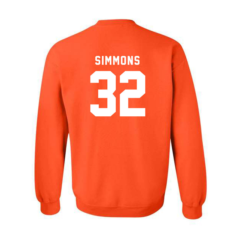 Campbell - NCAA Baseball : Owen Simmons - Classic Shersey Crewneck Sweatshirt-1