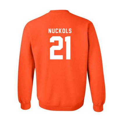 Campbell - NCAA Women's Basketball : Logan Nuckols - Classic Shersey Crewneck Sweatshirt-1