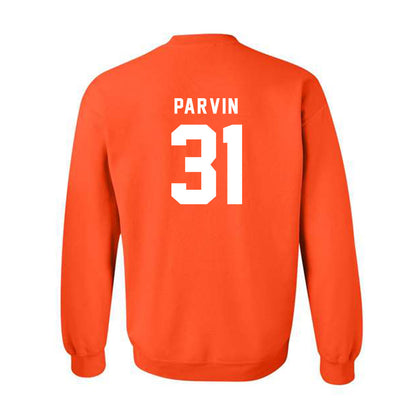 Campbell - NCAA Football : Cole Parvin - Classic Shersey Crewneck Sweatshirt-1