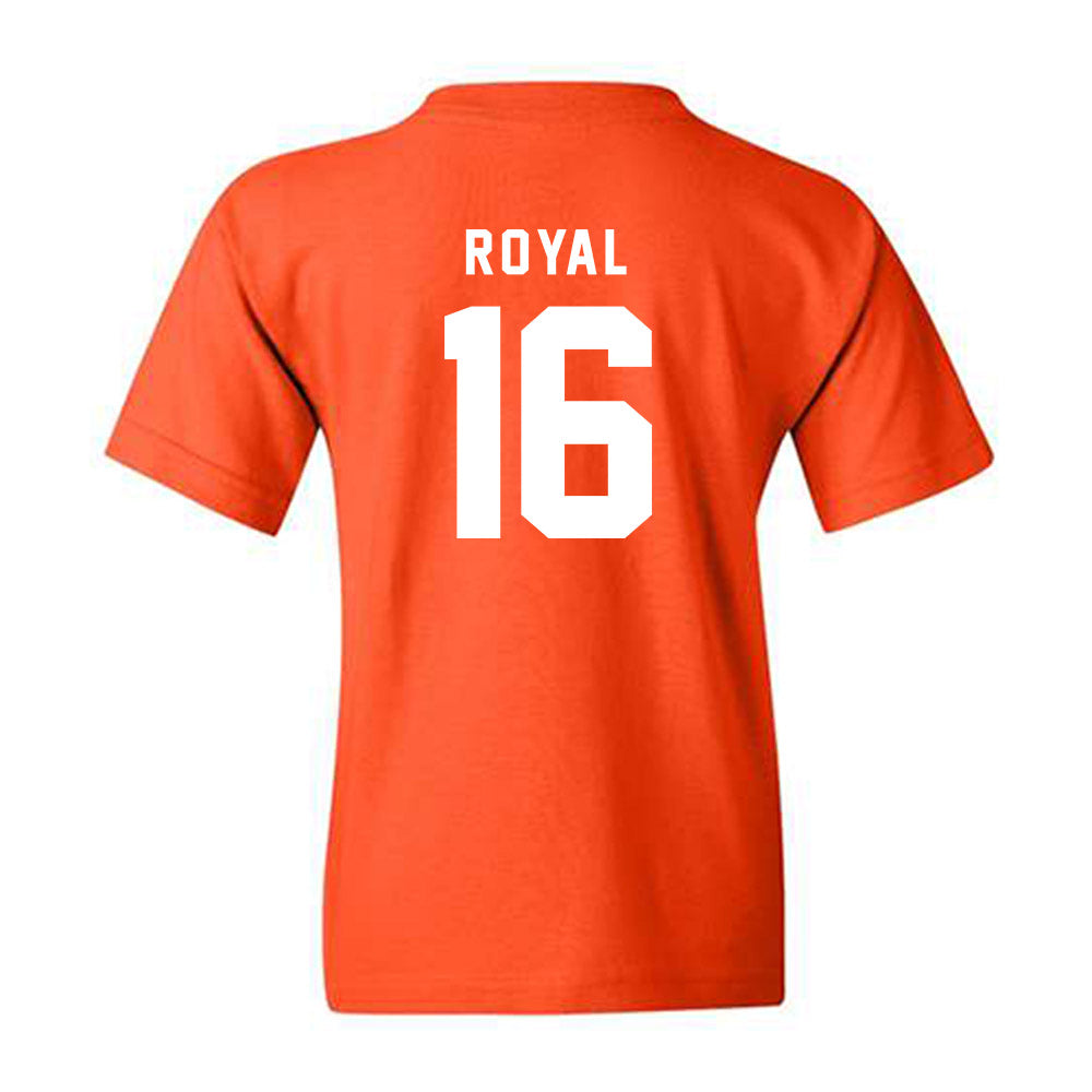 Campbell - NCAA Football : Tyquez Royal - Classic Shersey Youth T-Shirt-1