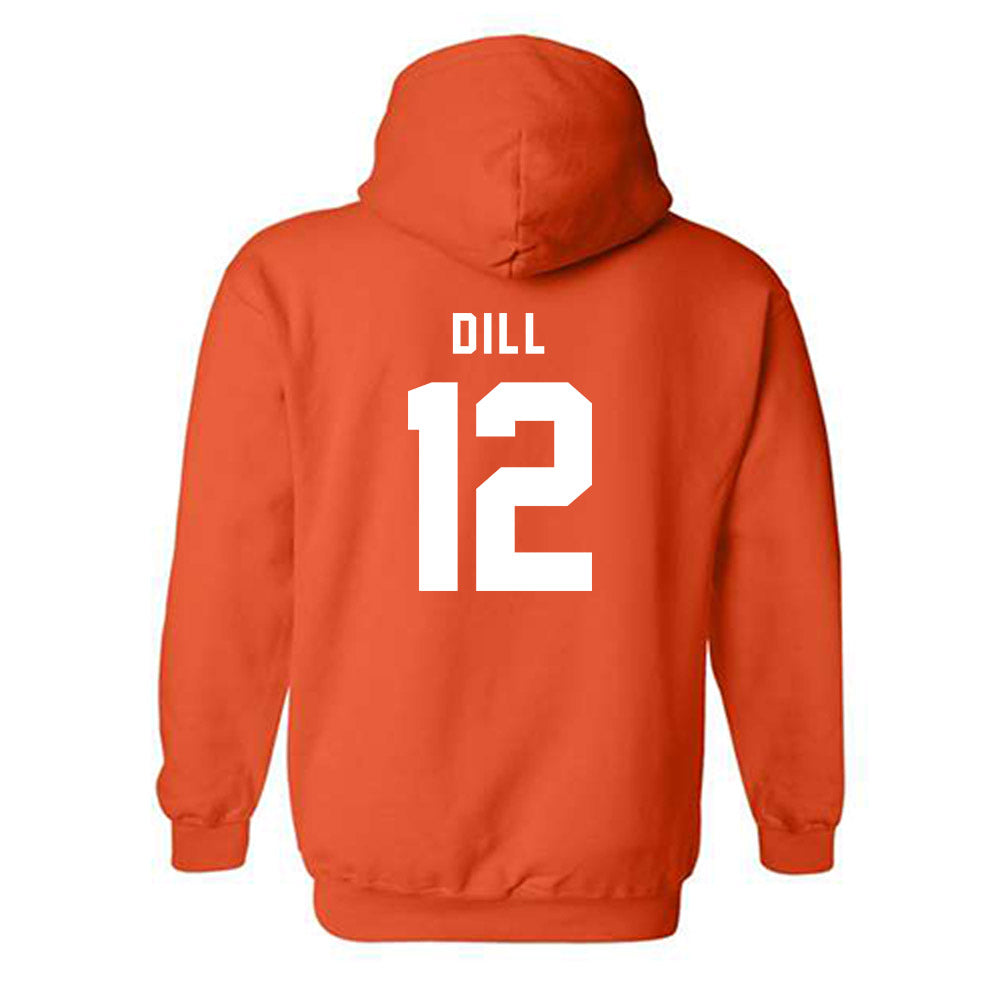 Campbell - NCAA Women's Basketball : Hadleigh Dill - Classic Shersey Hooded Sweatshirt-1