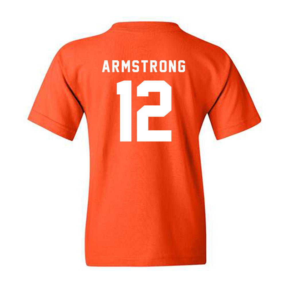 Campbell - NCAA Football : Donta Armstrong - Classic Shersey Youth T-Shirt-1