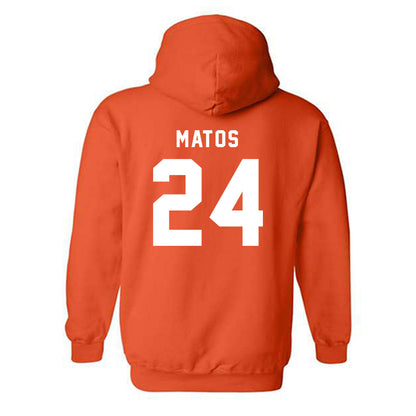 Campbell - NCAA Men's Soccer : Filipe Matos - Classic Shersey Hooded Sweatshirt-1