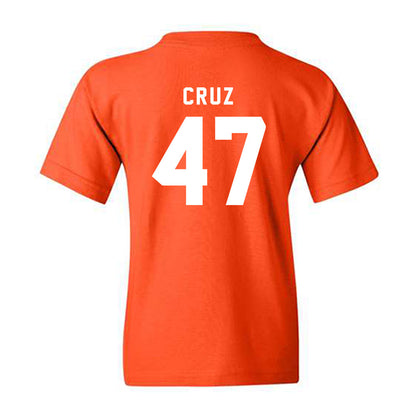 Campbell - NCAA Baseball : Gabriel Cruz - Classic Shersey Youth T-Shirt-1