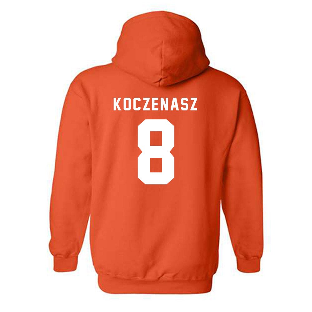 Campbell - NCAA Women's Soccer : Lauren Koczenasz - Classic Shersey Hooded Sweatshirt-1