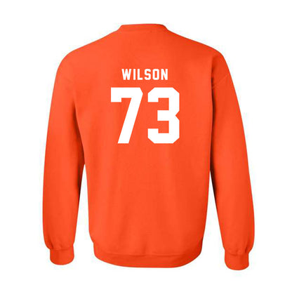 Campbell - NCAA Football : Cooper Wilson - Classic Shersey Crewneck Sweatshirt-1