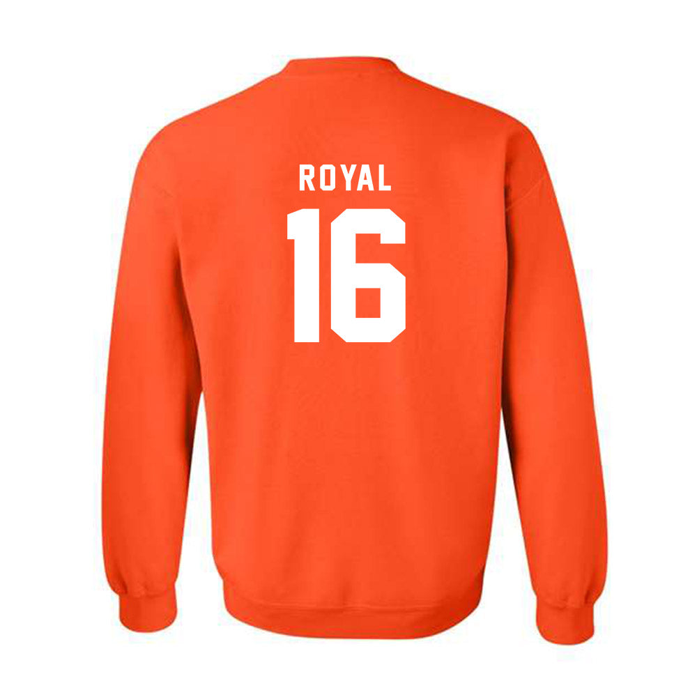 Campbell - NCAA Football : Tyquez Royal - Classic Shersey Crewneck Sweatshirt-1