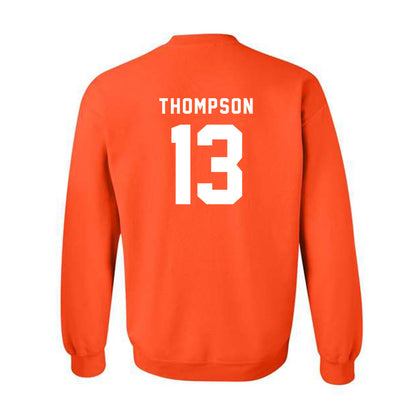 Campbell - NCAA Baseball : Jackson Thompson - Classic Shersey Crewneck Sweatshirt-1