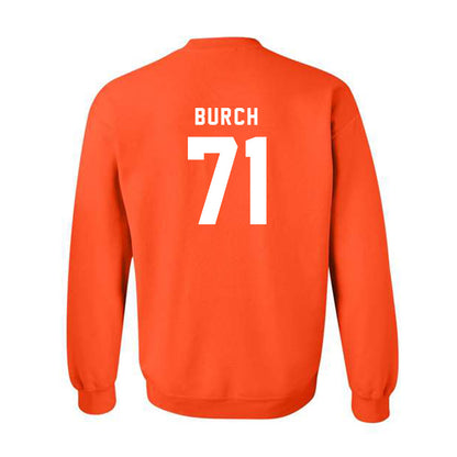 Campbell - NCAA Football : Jeffrey Burch - Classic Shersey Crewneck Sweatshirt-1