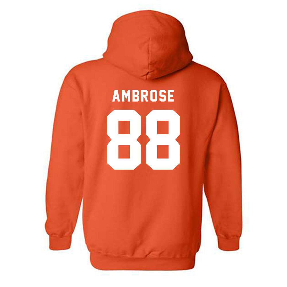 Campbell - NCAA Football : Brady Ambrose - Classic Shersey Hooded Sweatshirt-1