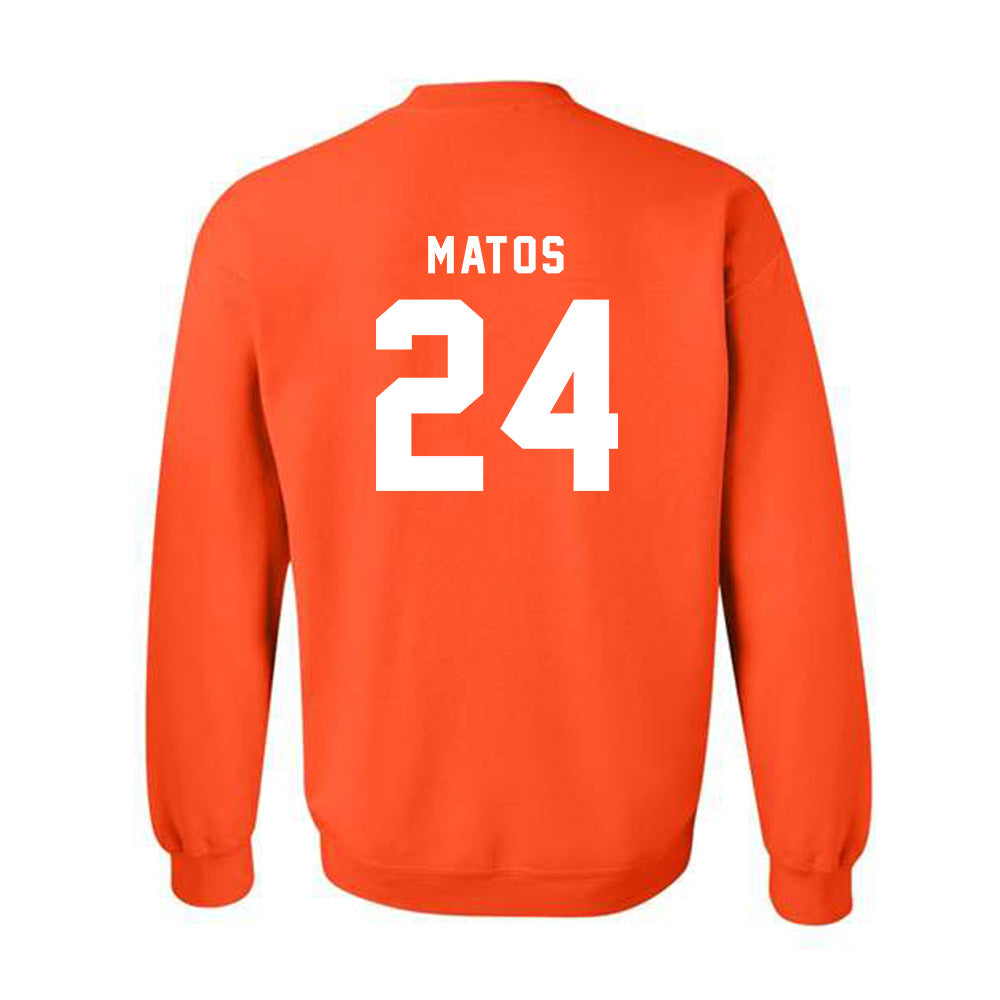 Campbell - NCAA Men's Soccer : Filipe Matos - Classic Shersey Crewneck Sweatshirt-1