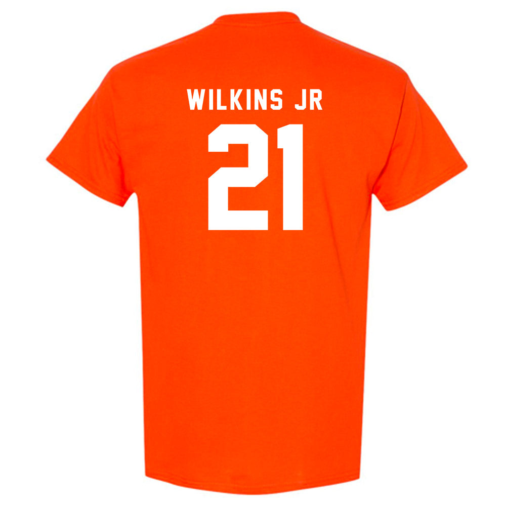 Campbell - NCAA Football : Vincent Wilkins Jr - Classic Shersey T-Shirt-1